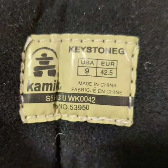 $172 MSRP Kamik sz 9 mens Keystone Gore Tex Boots Waterproof Exc cond - Picture 7 of 7